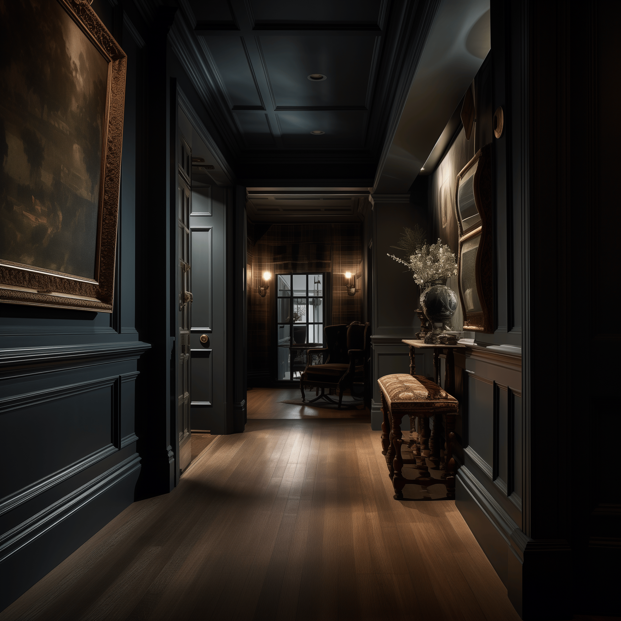 dark hallway interior design ideas inspiration decor