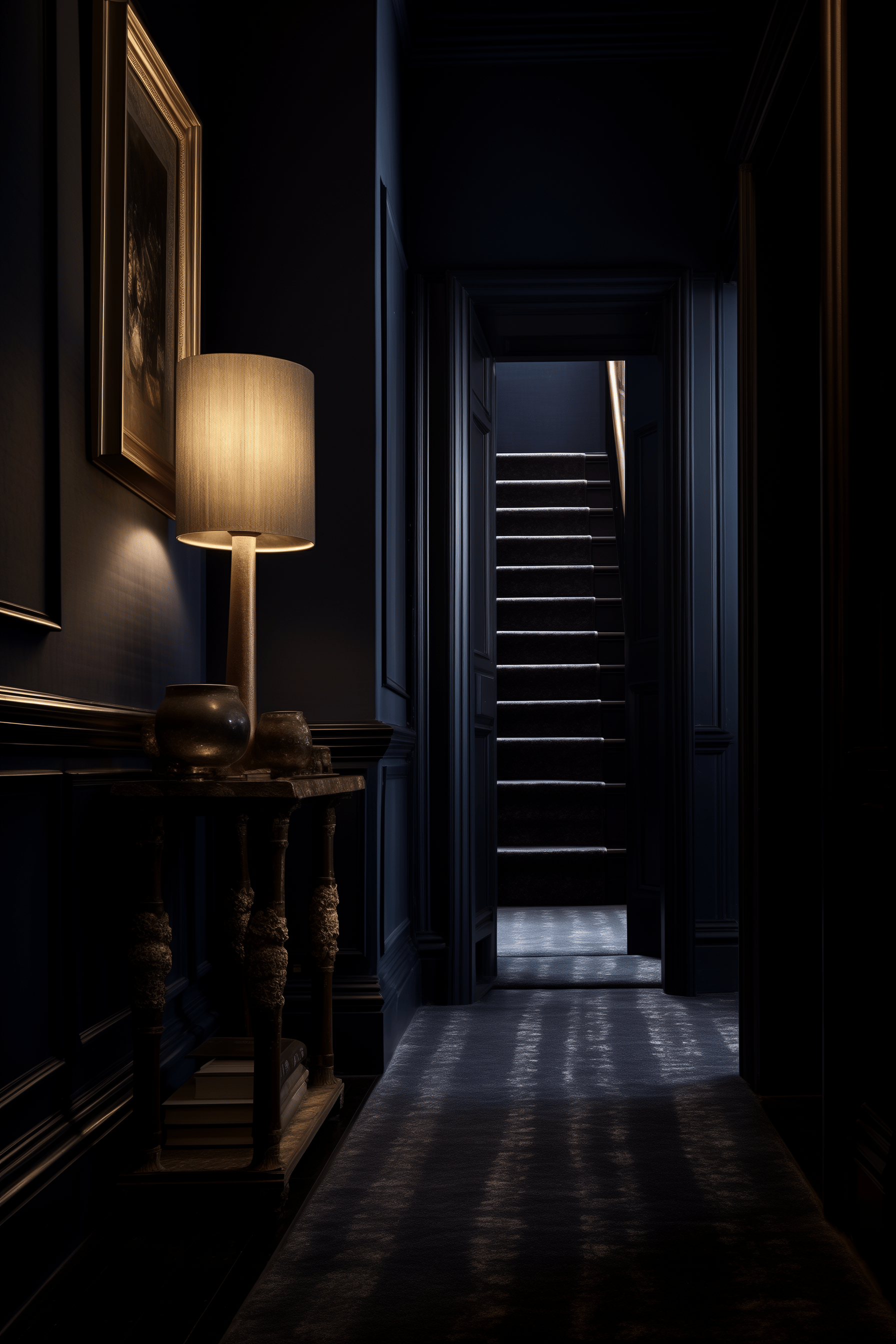 dark hallway interior design ideas inspiration decor