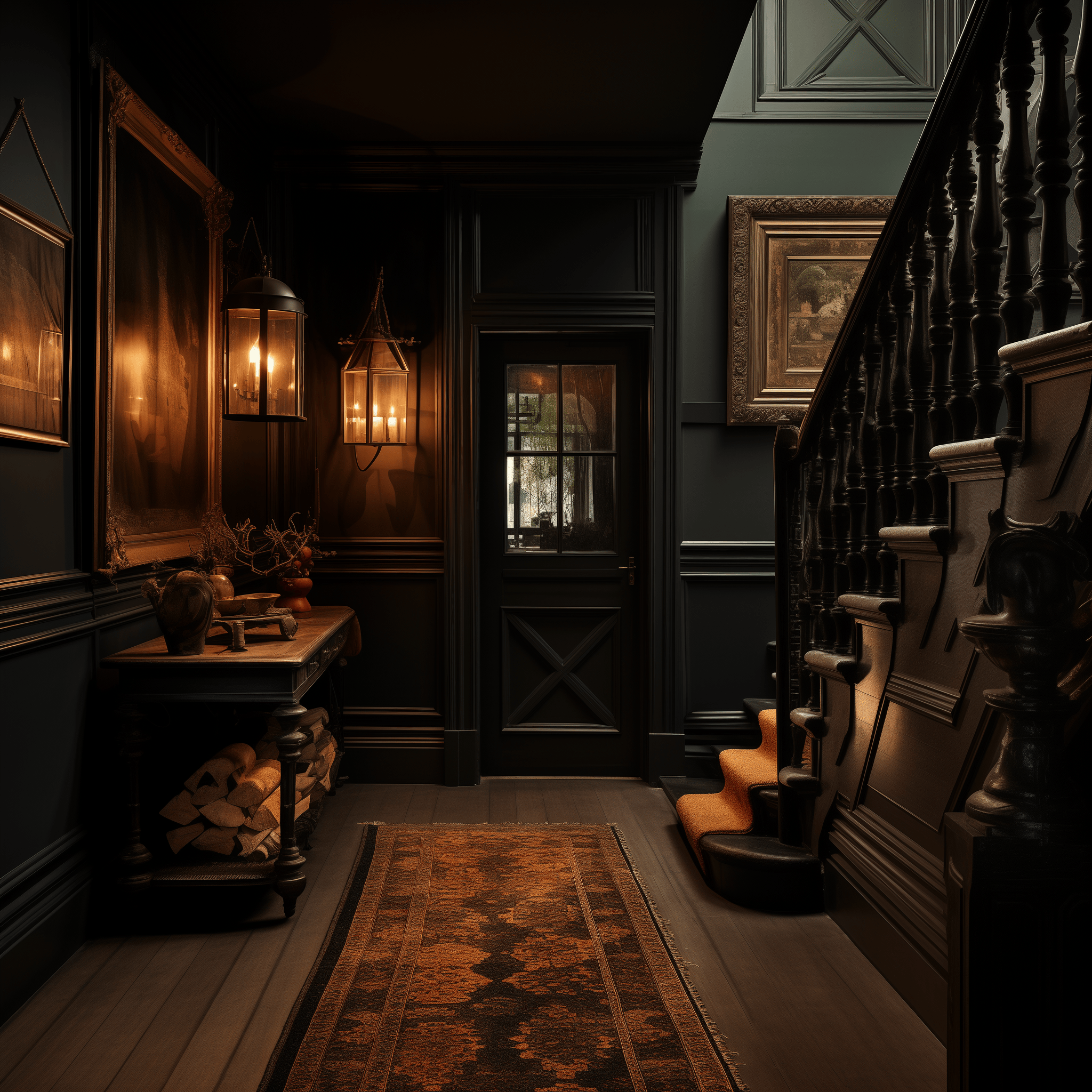 dark hallway interior design ideas inspiration decor 10