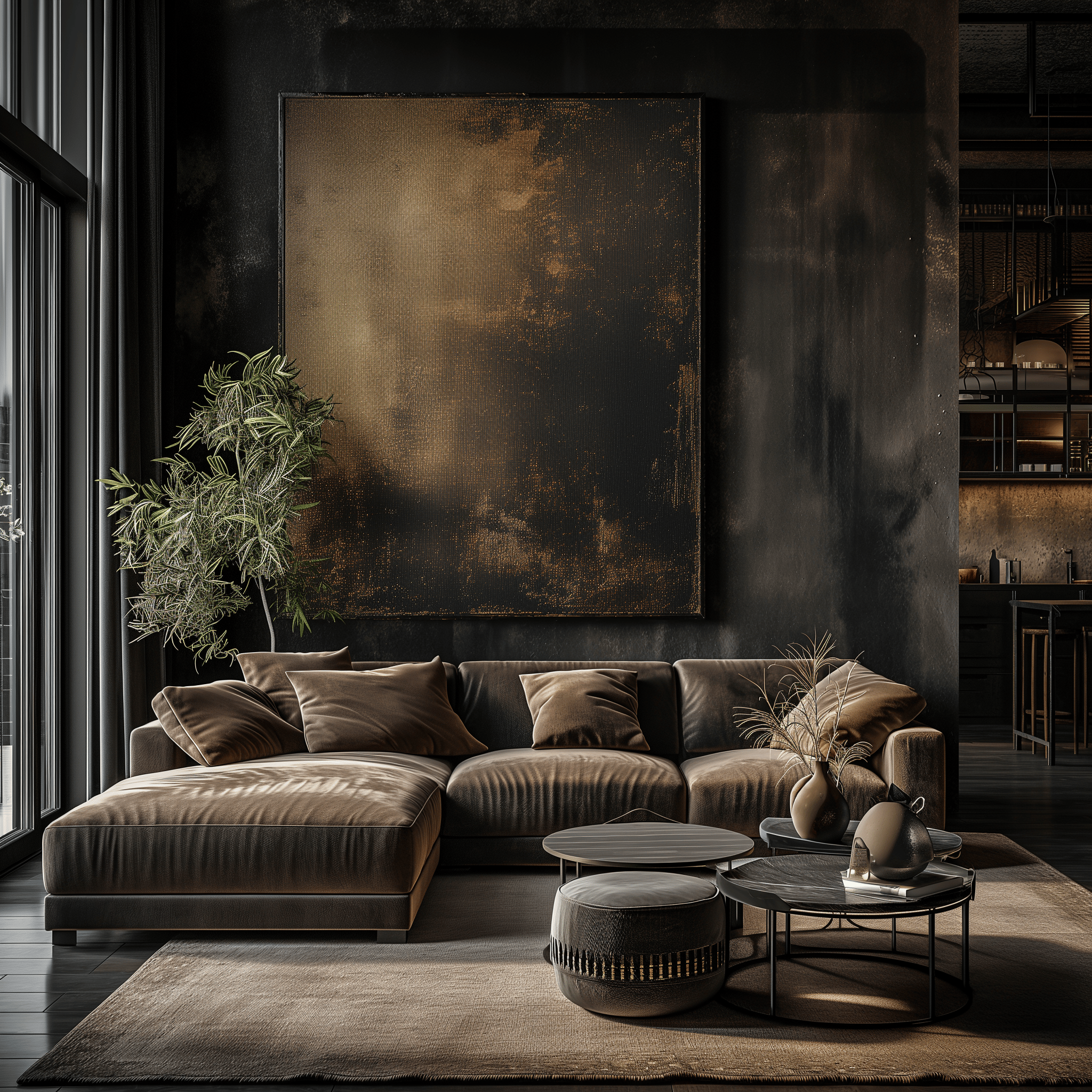 dark living room ideas cozy aesthetic decor designs