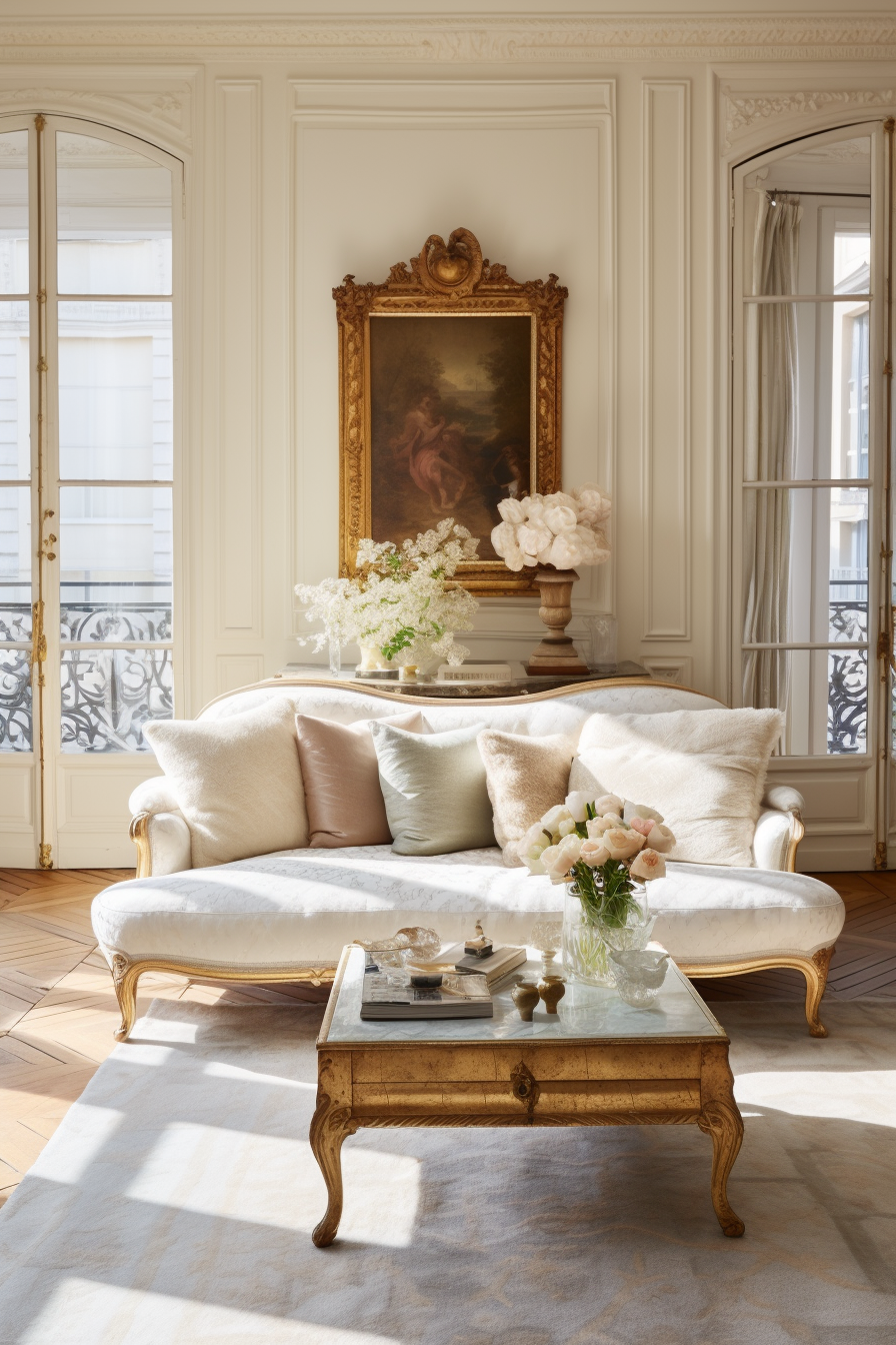 Elevate your living space with stylish and sophisticated French-inspired decor ideas.