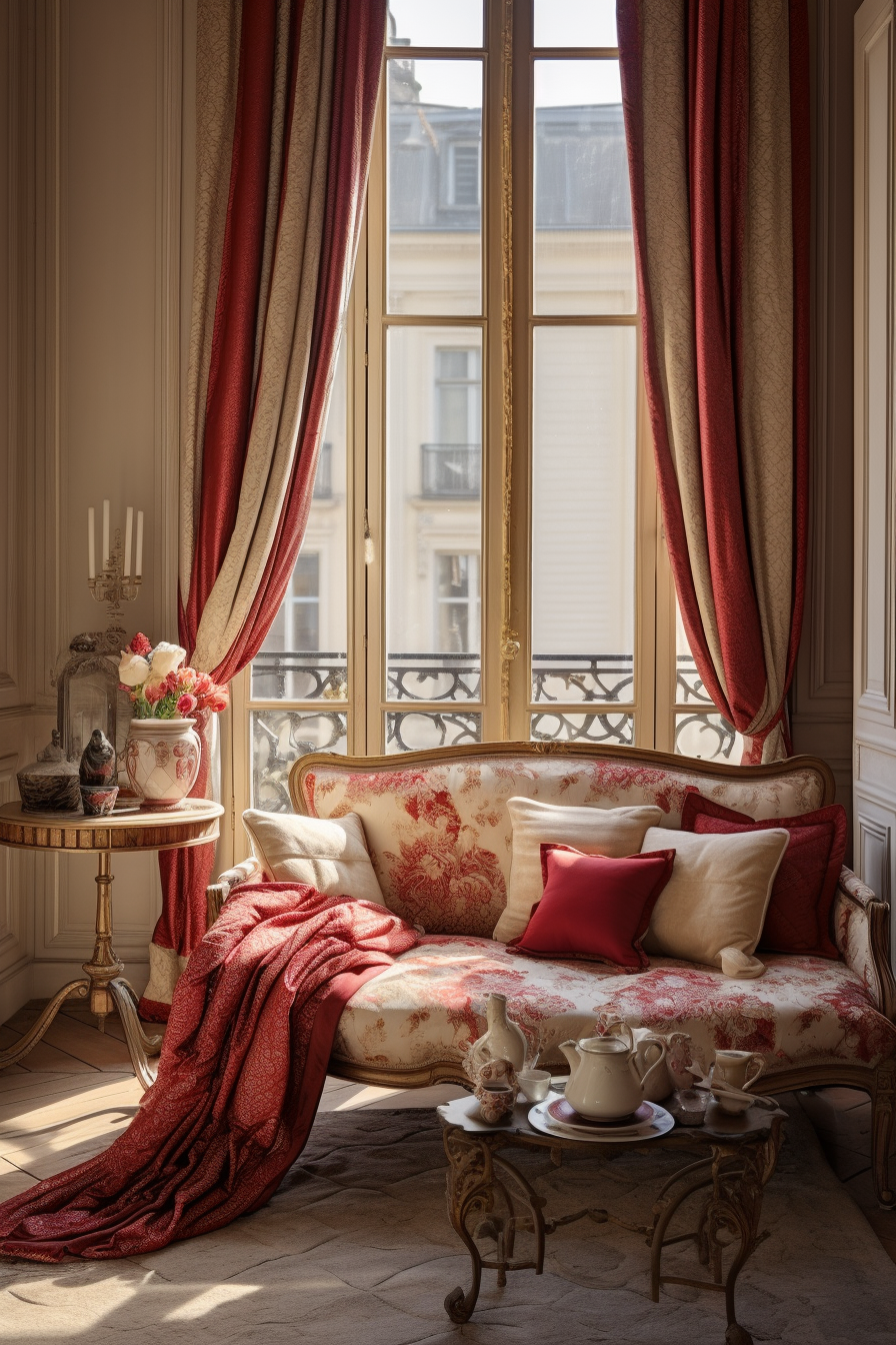 Discover a stylish and captivating approach to French-inspired decor for a chic living room.