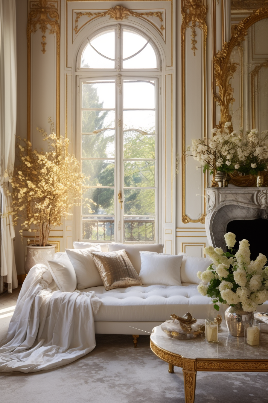 Uncover classic French design concepts for a timeless and elegant living space.