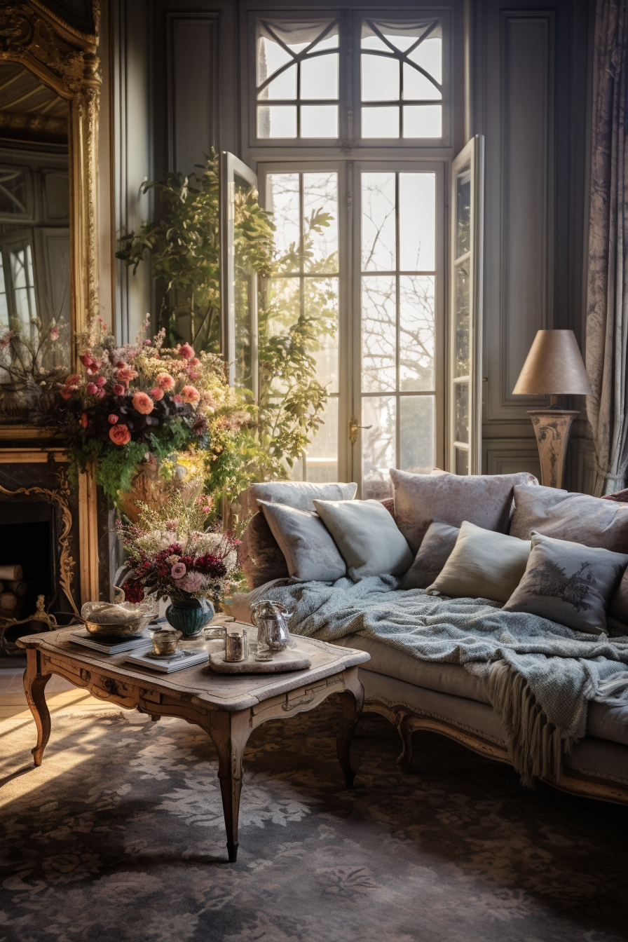 Picture a living room adorned with artisan elegance—explore French decor concepts for a uniquely styled and alluring home.