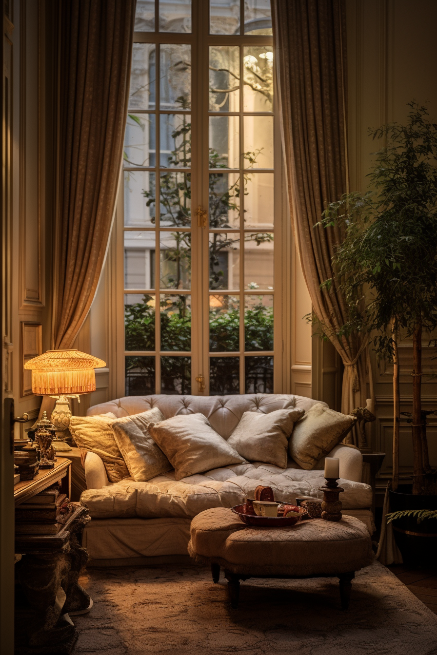 Explore ideas and inspiration to redefine comfort in your French-inspired living room.