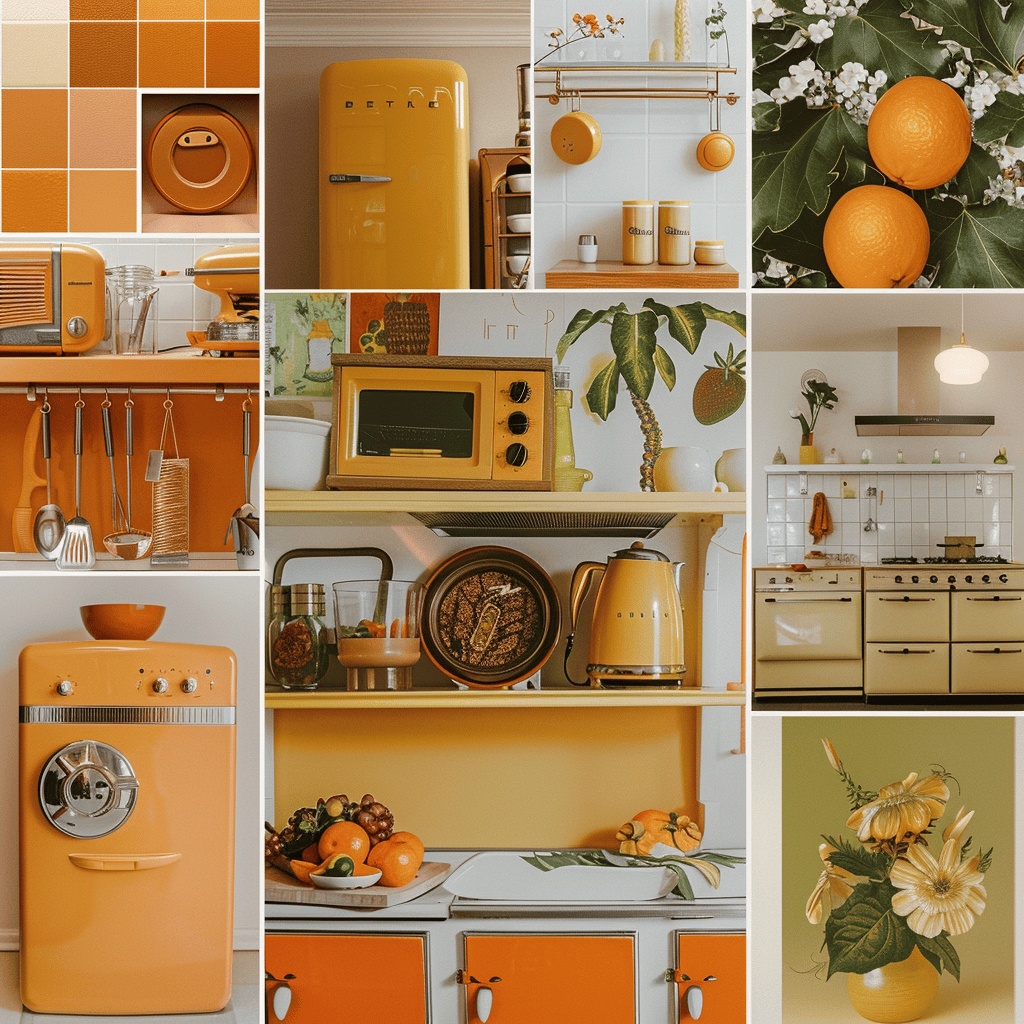 kitchen 70s color