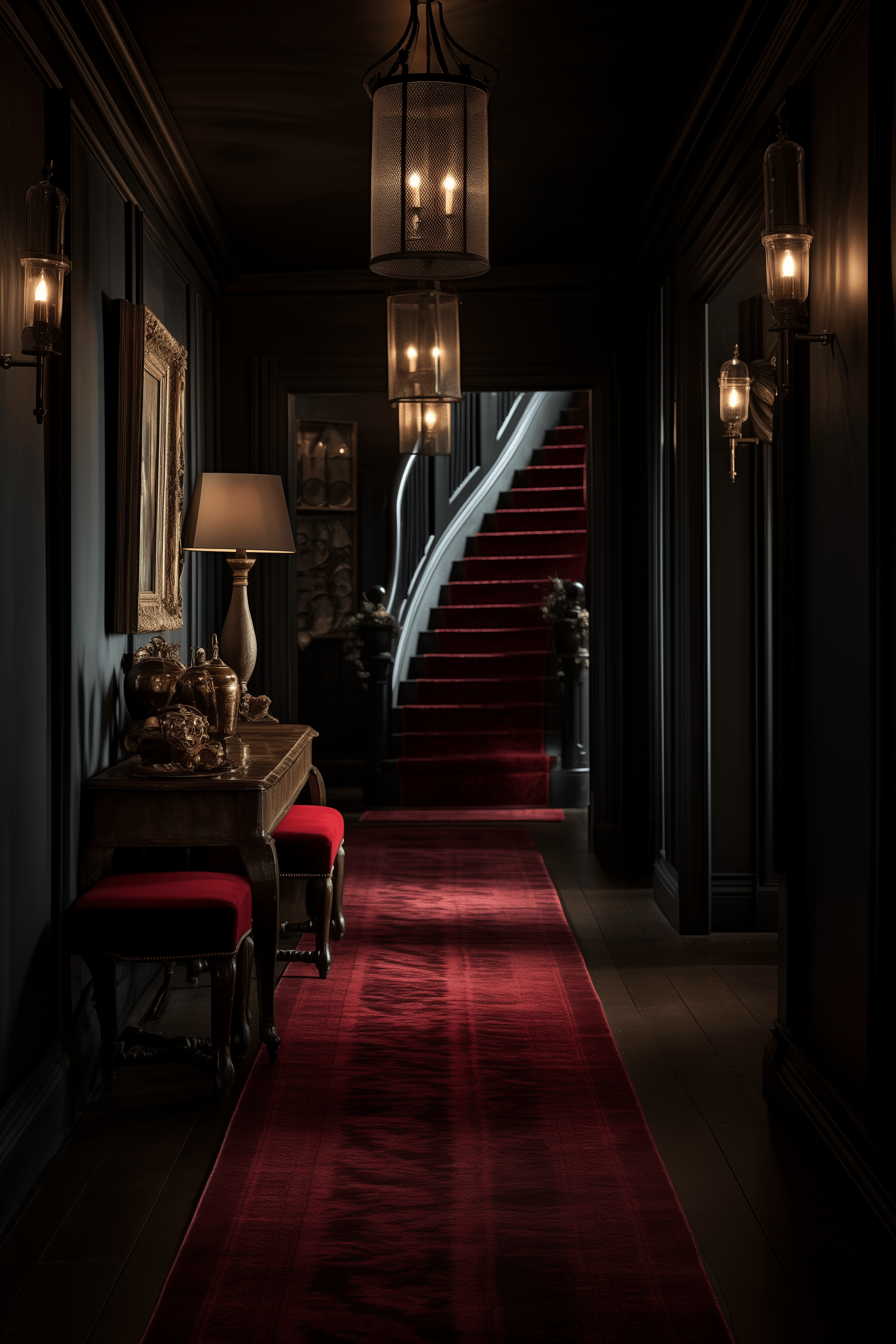 dark hallway interior design ideas inspiration decor