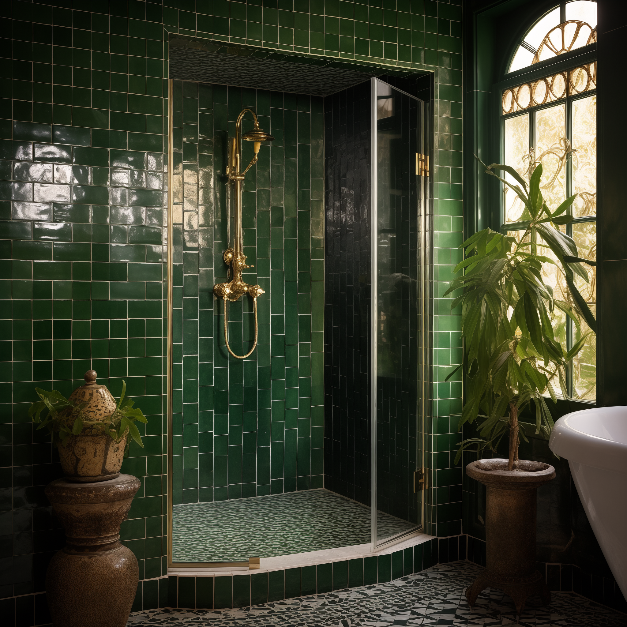 green moroccan bathroom ideas decor style design inspired interior architecture theme