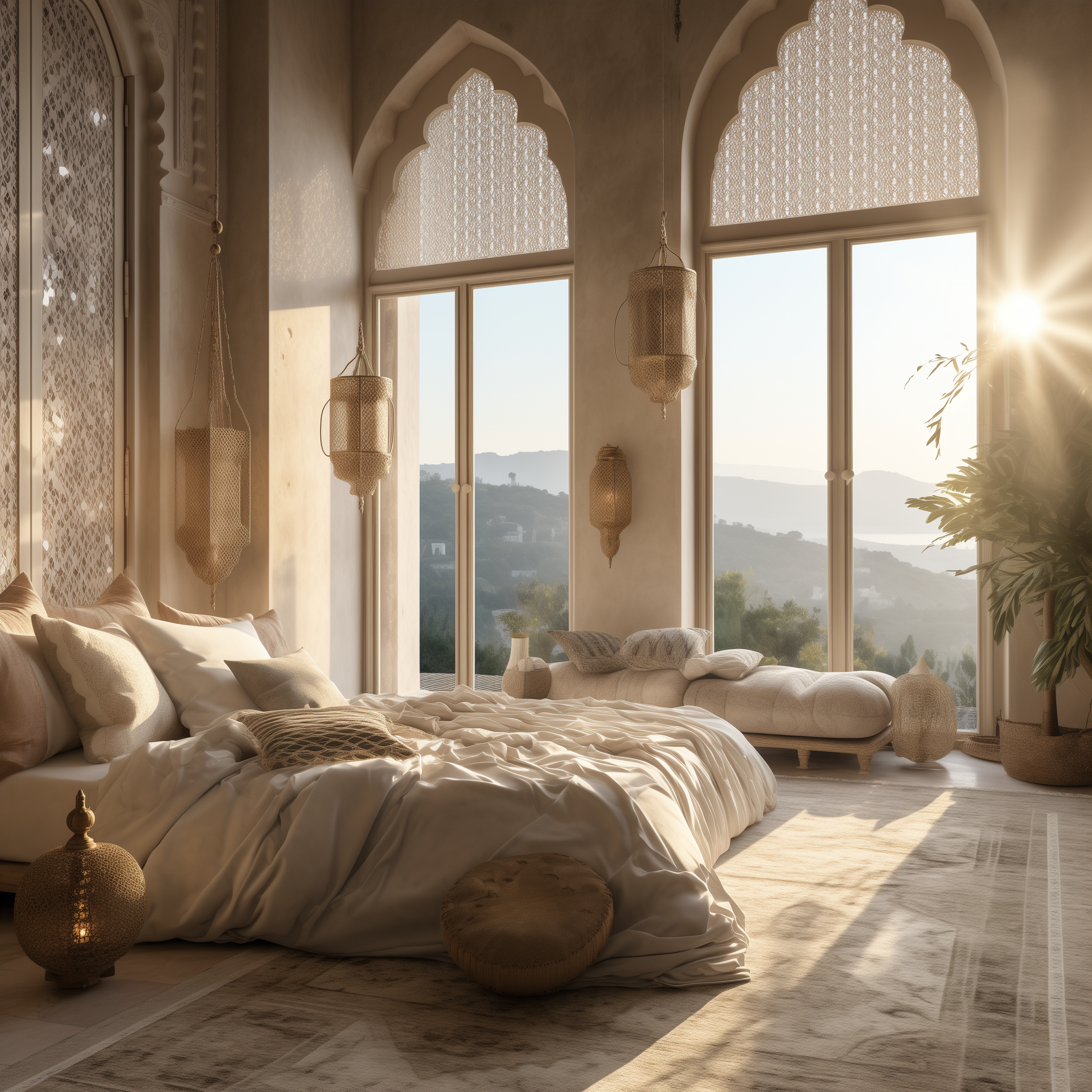 moroccan bedroom interior design inspired theme style architecture modern