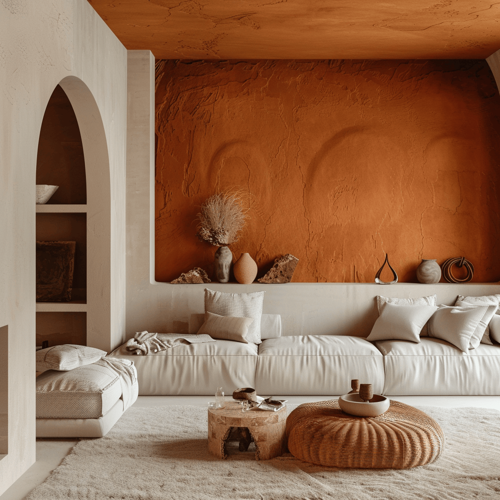 spanish style kitchen terra cotta floor living room terra cotta accent