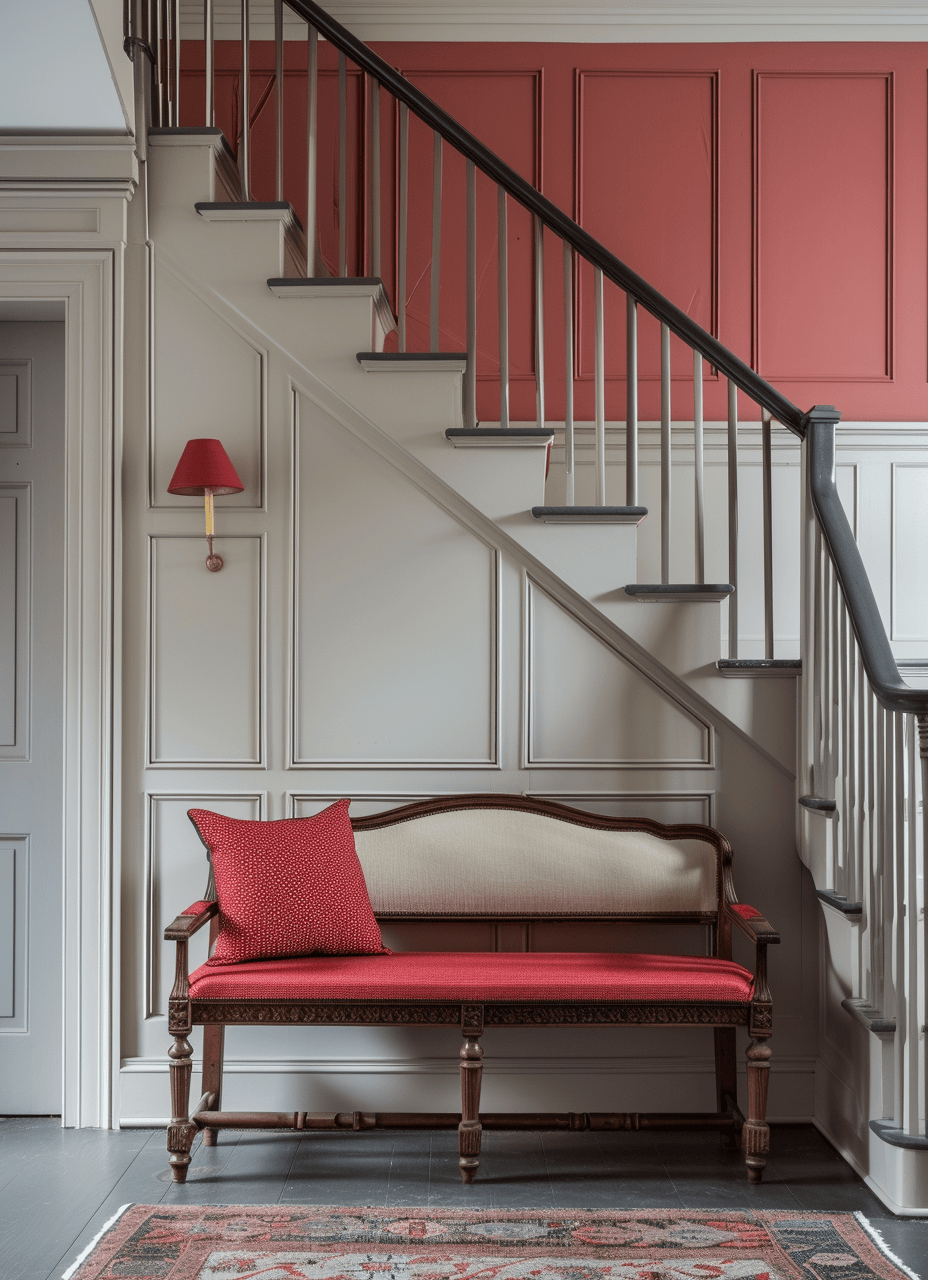 victorian hallway