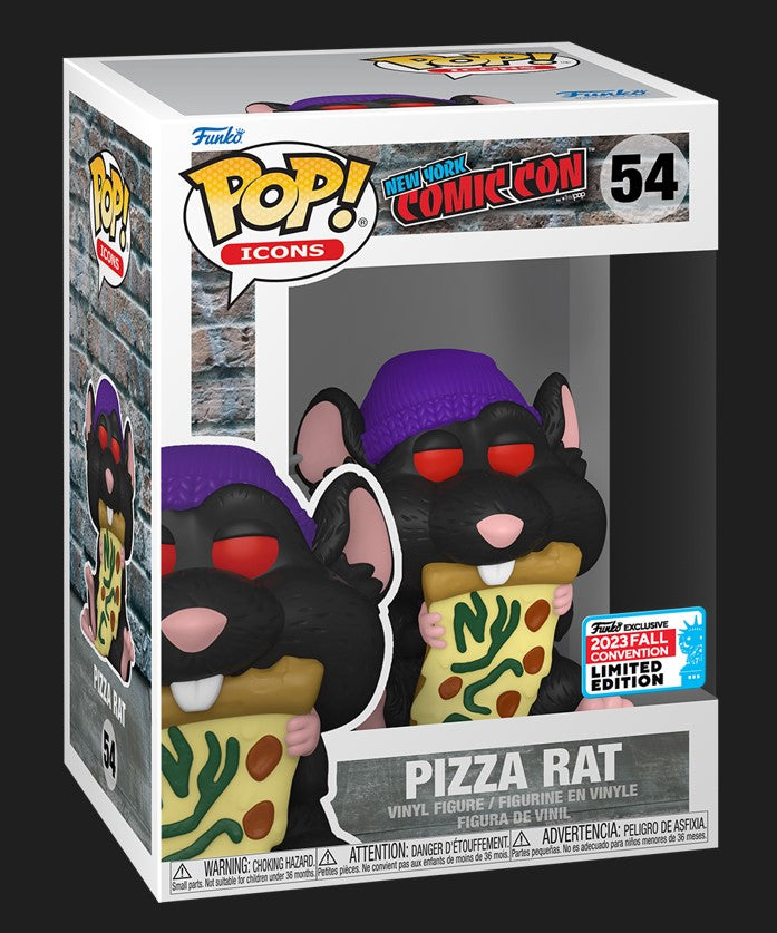 NYCC 2023 Pizza Rat Funko Pop - The Haul product image