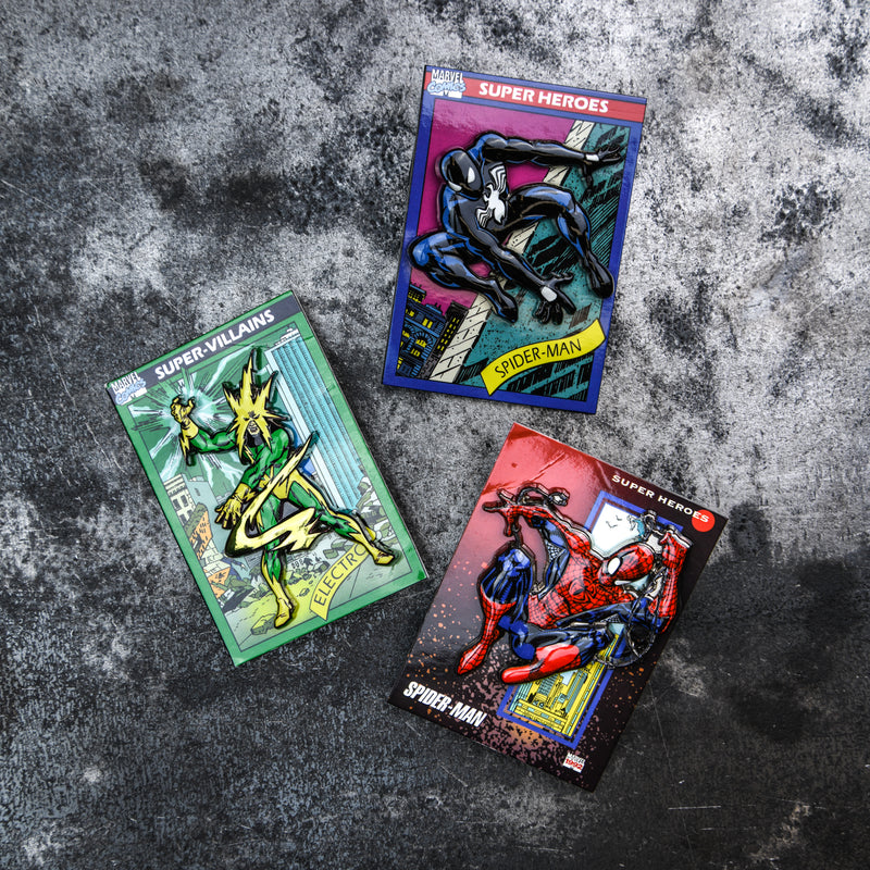 Spider-Man 60th Trading Card Mystery Pin – The Haul