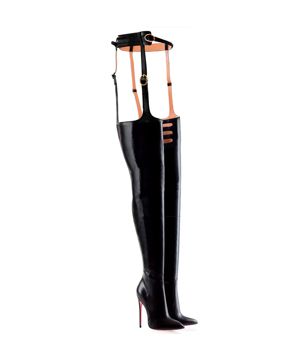 luxury thigh high boots