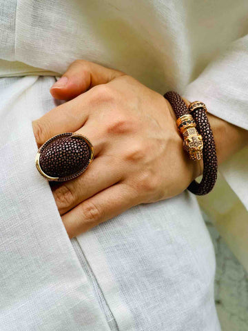 Chocolate Ring and chocolate bangle