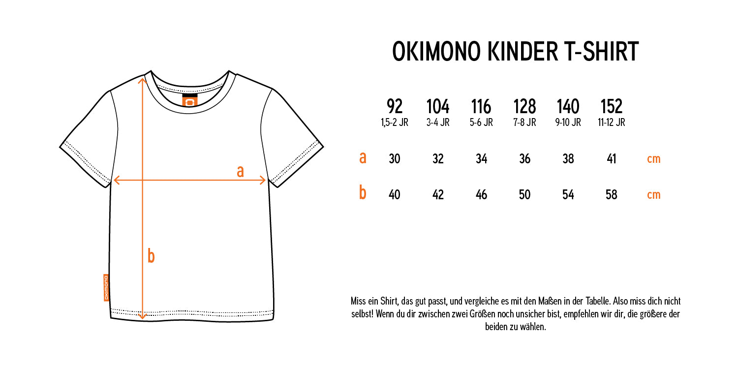 Größenberatung Kinder T-Shirt