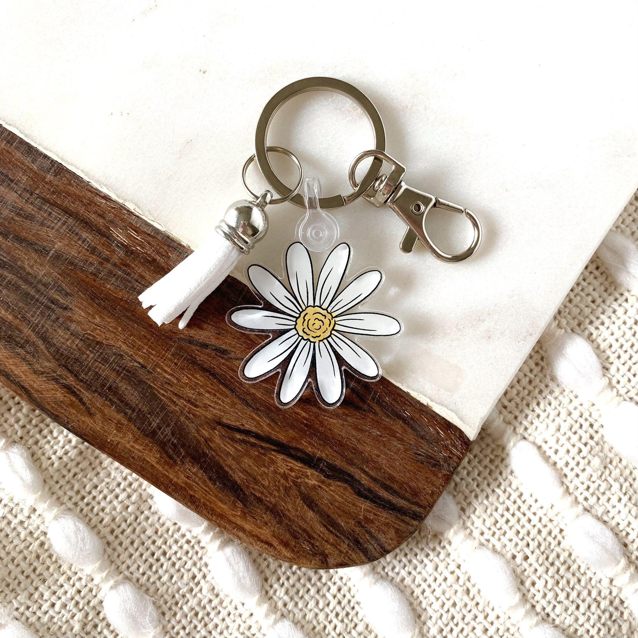 Daisy Keychain - Rooted