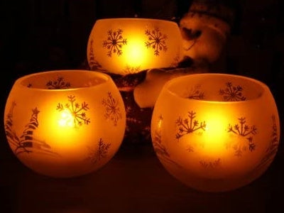 Flameless LED Candles; 2 Set of 3, 4, and 6 Inch Ivory Round Pillar Wa –  ORANGE TREE TRADE