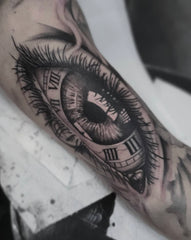 Realistic Eye tattoo lhptattoo