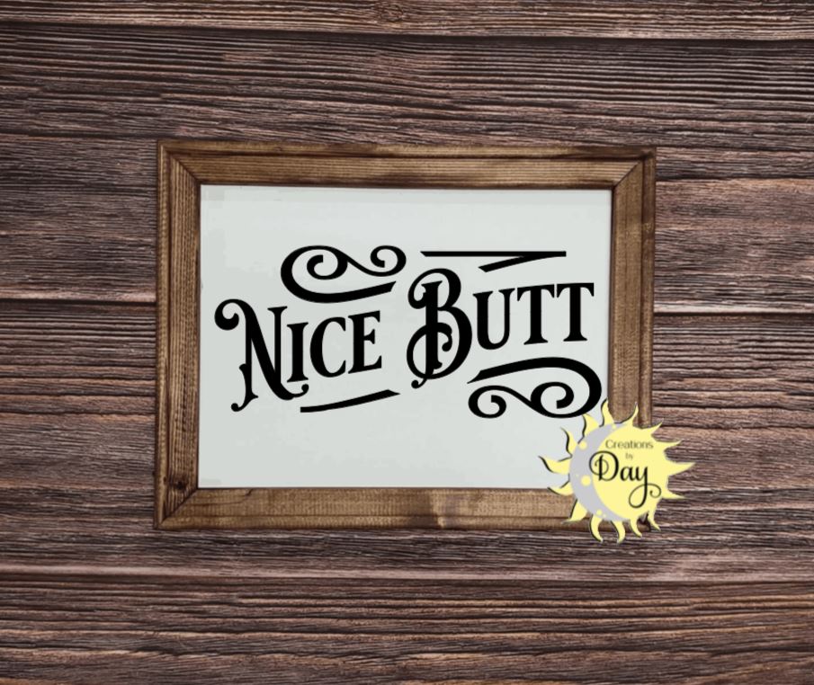 Download Nice Butt Reverse Canvas Creations By Day