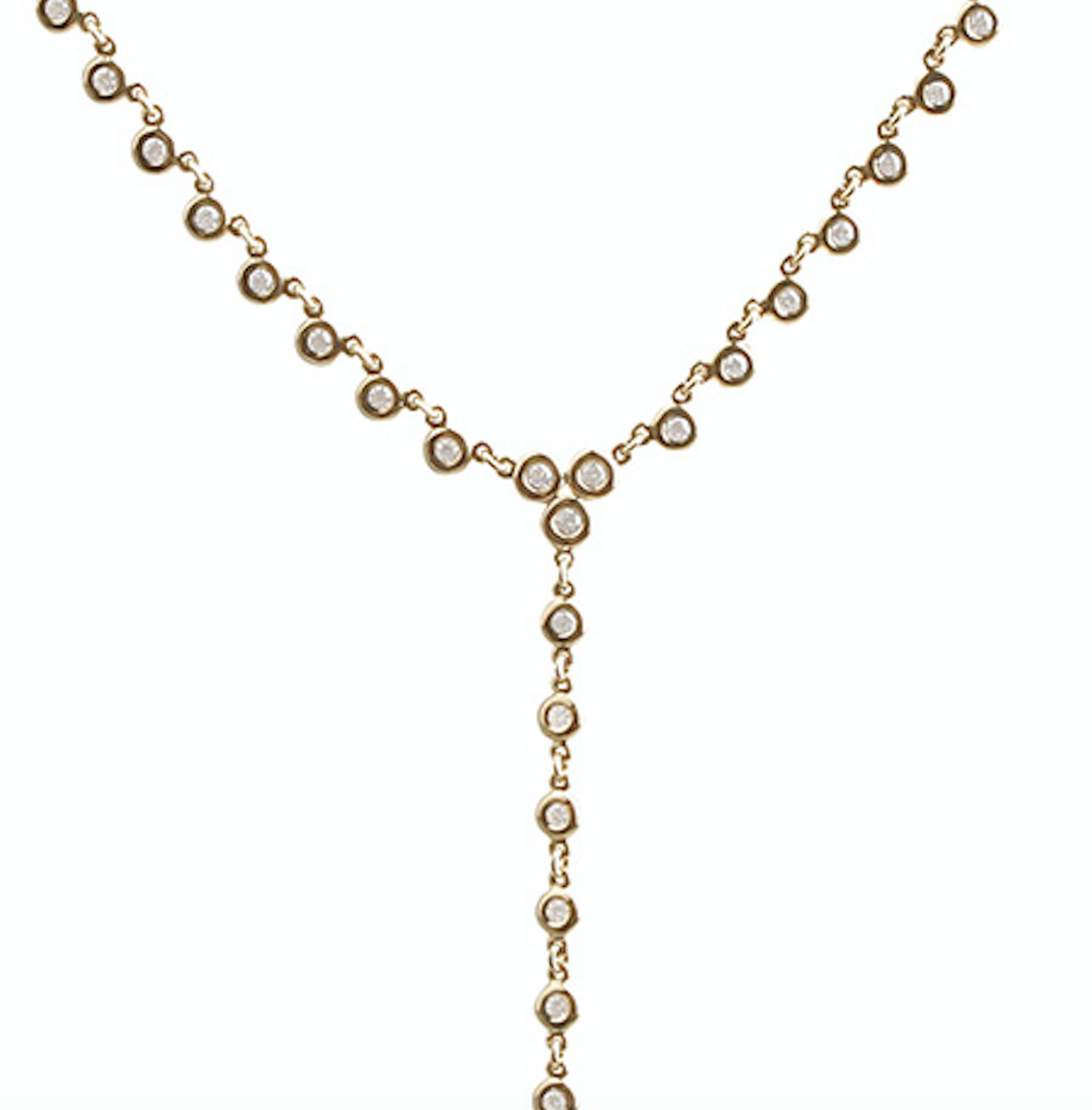 Open Circle Lariat, Gold Y Necklace, Long Gold Necklace, Simple Y Necklace,  14k Gold Fill, Sterling Silver, Leilajewelryshop, N202 -  Canada