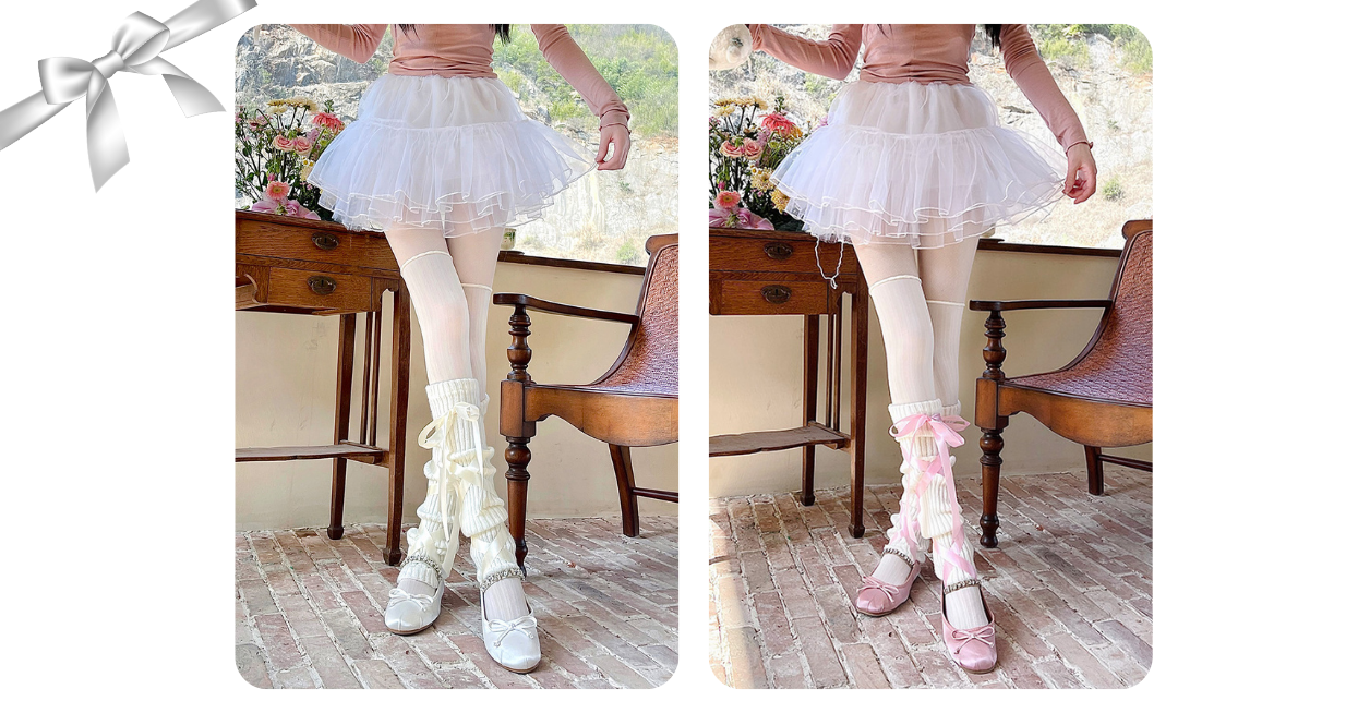 cutiekill-ballet-core-aesthetic-angel-doll-ribbon-leg-warmers-tights-c0258