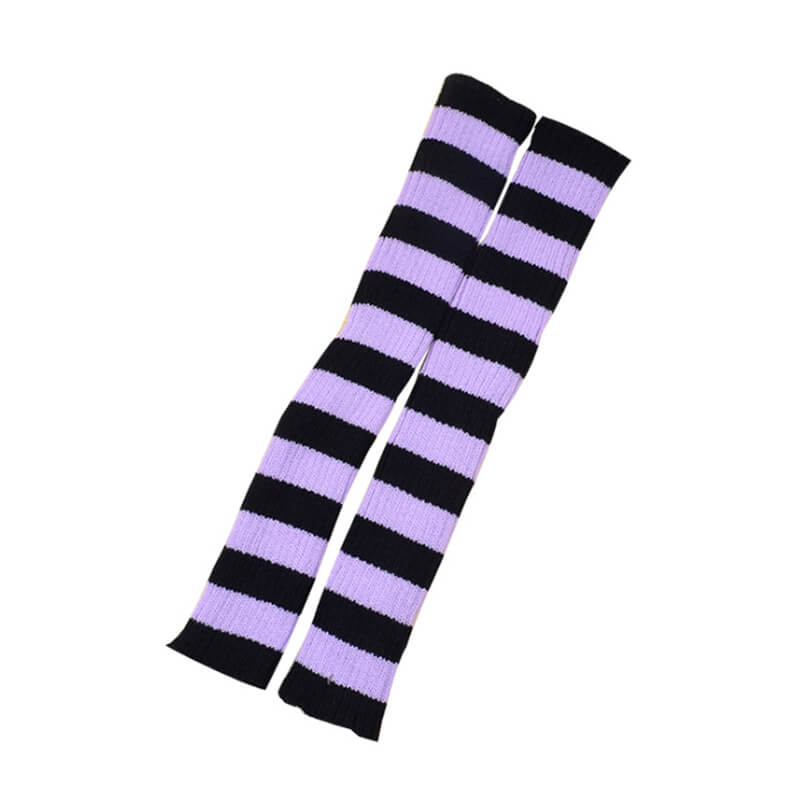 Harajuku girl mix stripes loose socks leg warmers c0051 – Cutiekill