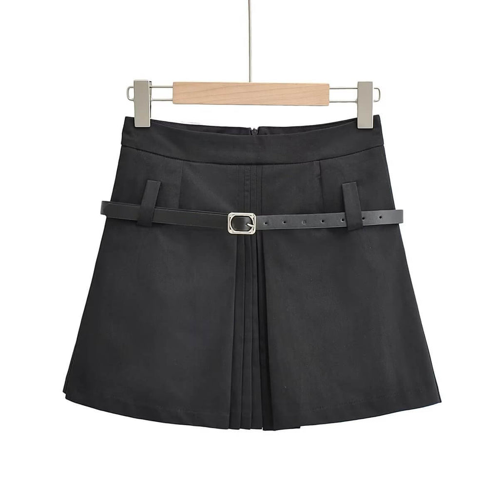 Y2k belt vintage skirt om0108 – Cutiekill
