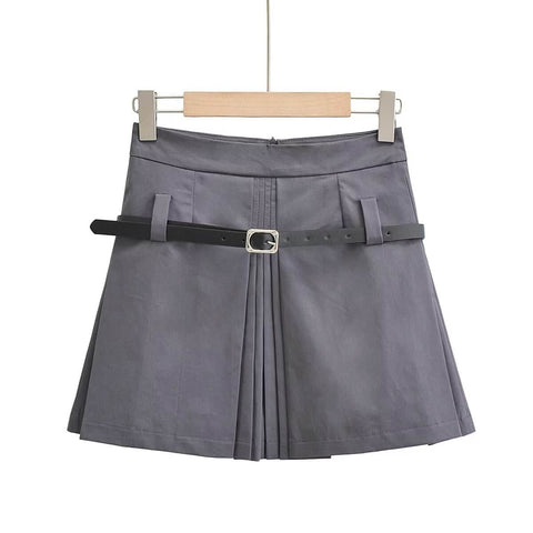 Y2k belt vintage skirt om0108 – Cutiekill