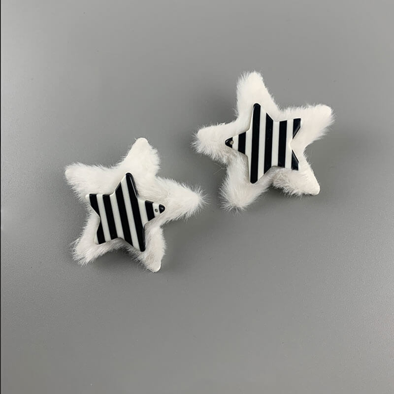 Y2k stars punk hair clips ah0209 – Cutiekill