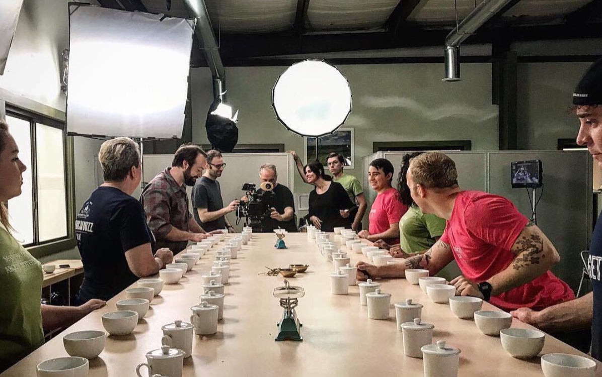 Harney &amp; Sons employees brewing up new batches of tea.  Photo compliments of Harney &amp; Sons