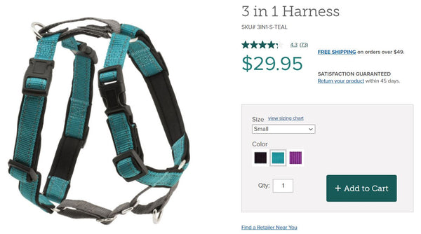 3 in 1 Harness by PetSafe