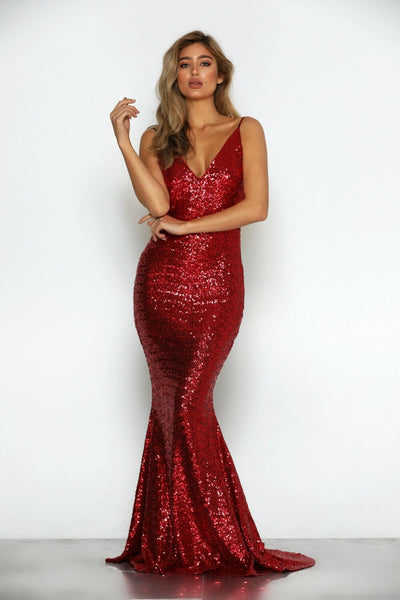 Siena Sequin Gown  by Micaah Formal Dress  Evening Dress  