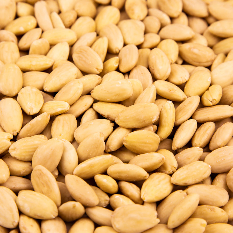 Blanched Whole Almonds, Raw 16 oz.