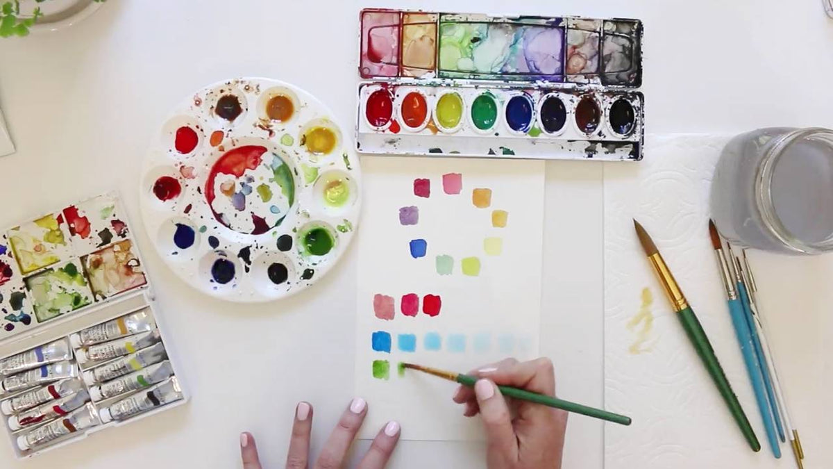 Virtual Watercolor Class