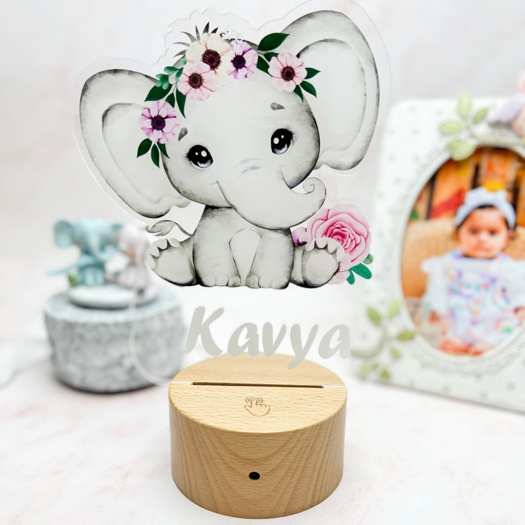 elephant led night light