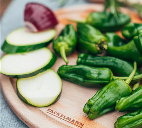 courgettes en rondelles