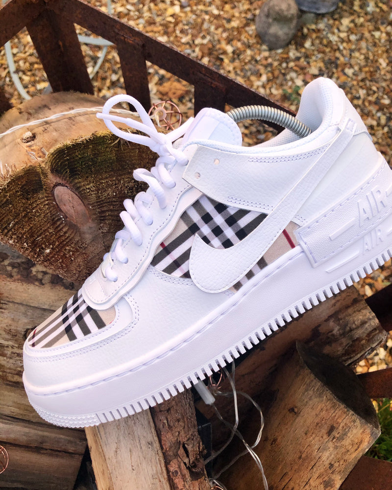 burberry af1s shadow white