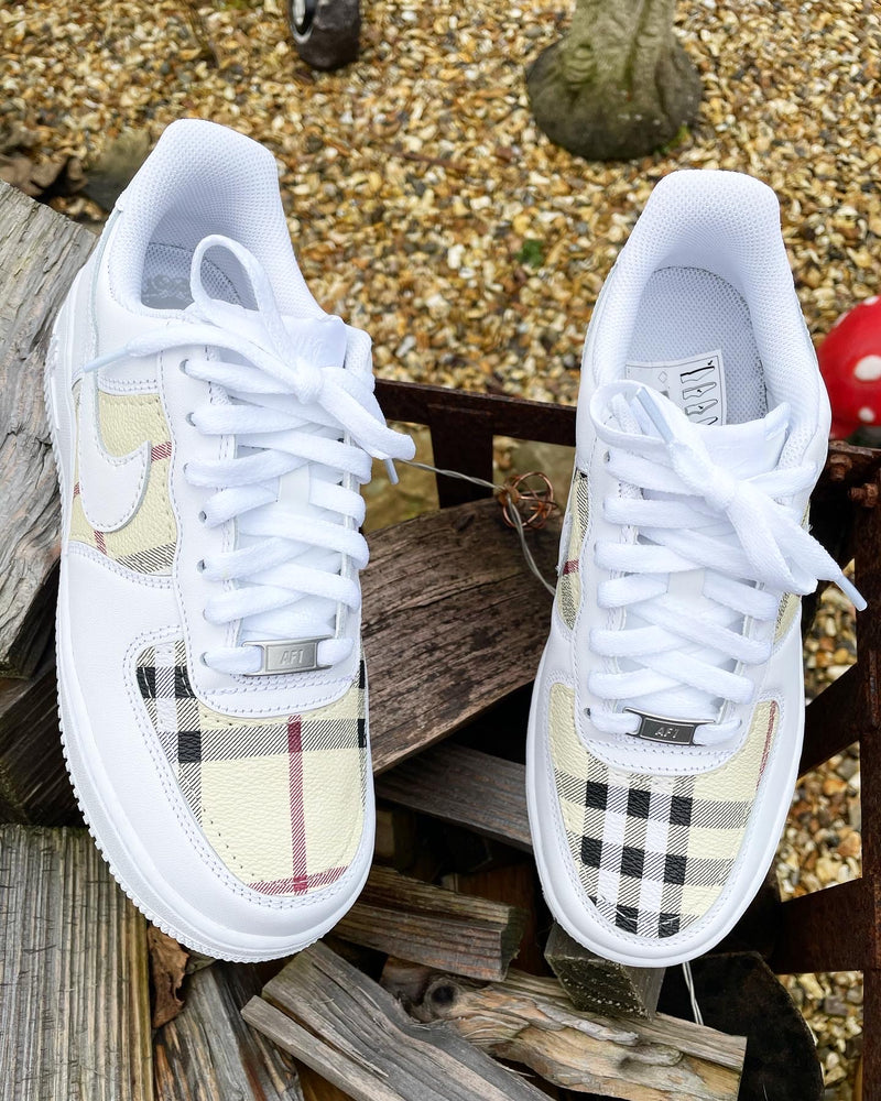 nike air force burberry