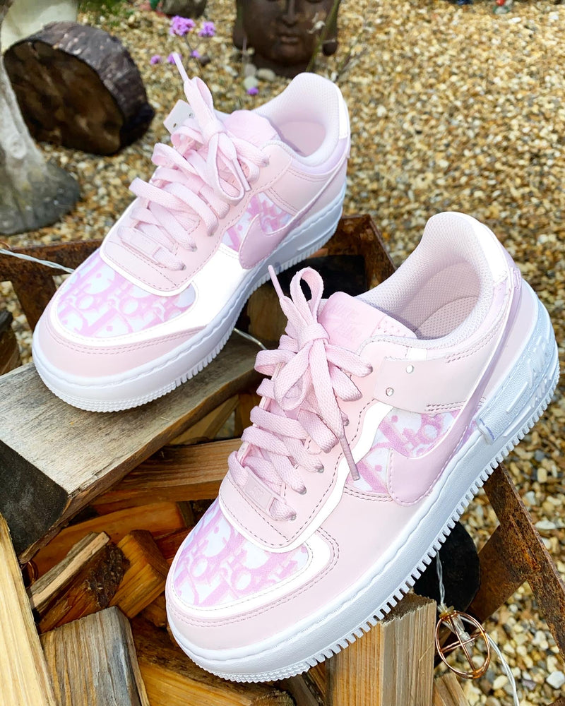 pink dior nike