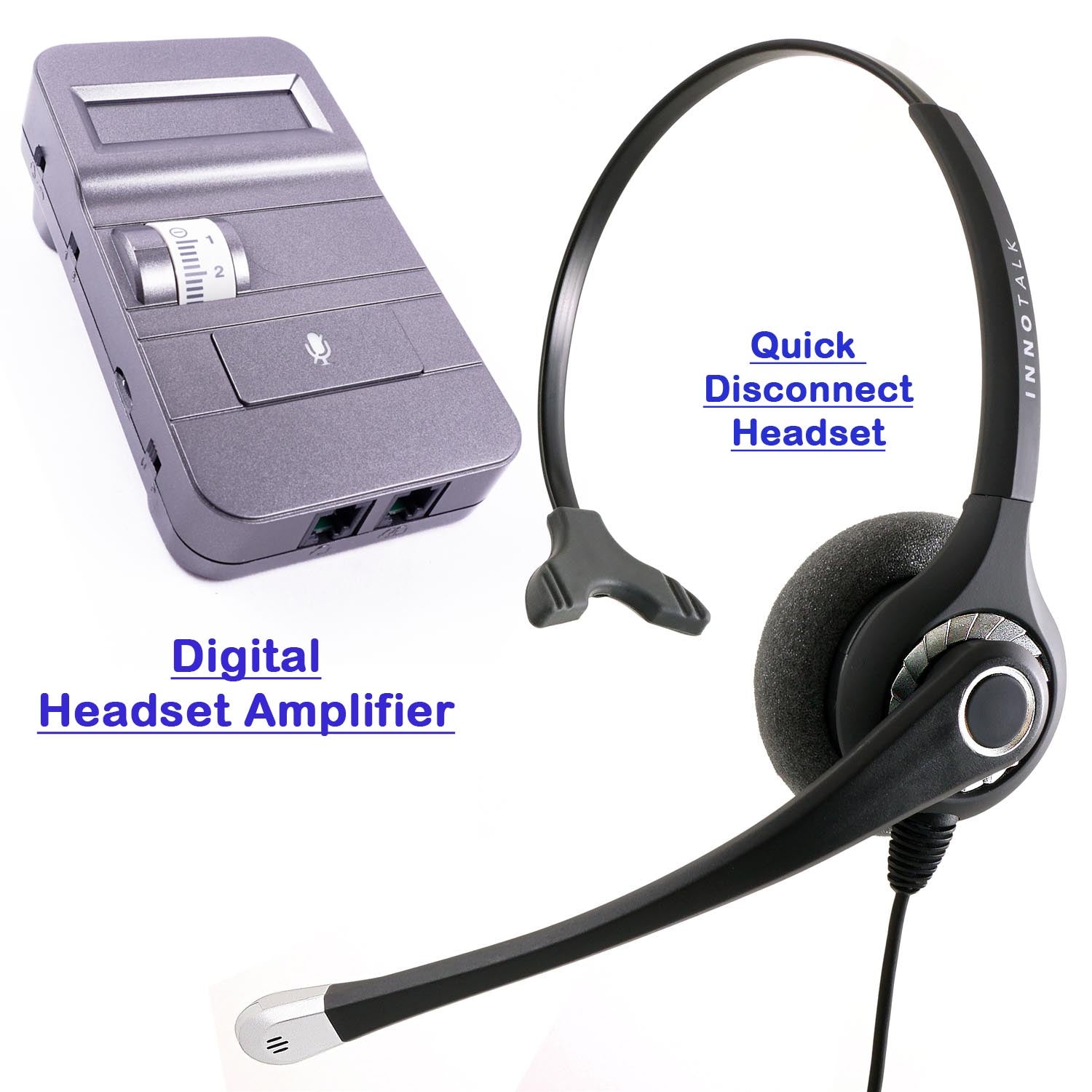 Innotalk Supersonic Pro Monaural Headset