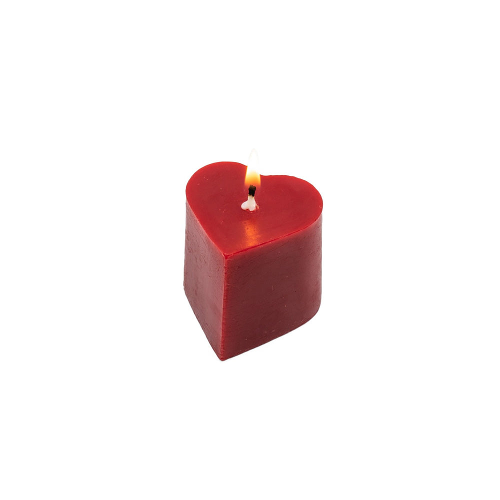 Large Red Heart Candle – Handwork Ithaca's Artist Cooperative