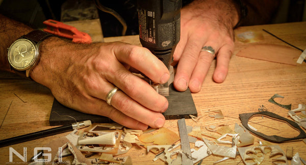 inlay into a guitar