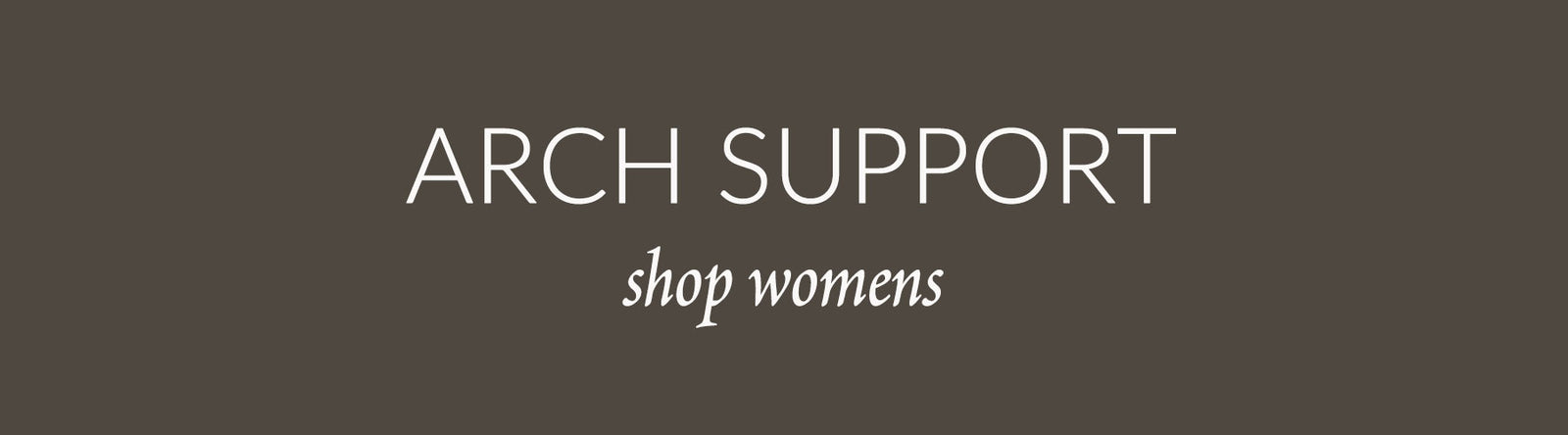 Womens Arch Support Shoes