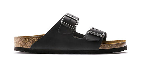 Birkenstock Arizona Black Soft Footbed