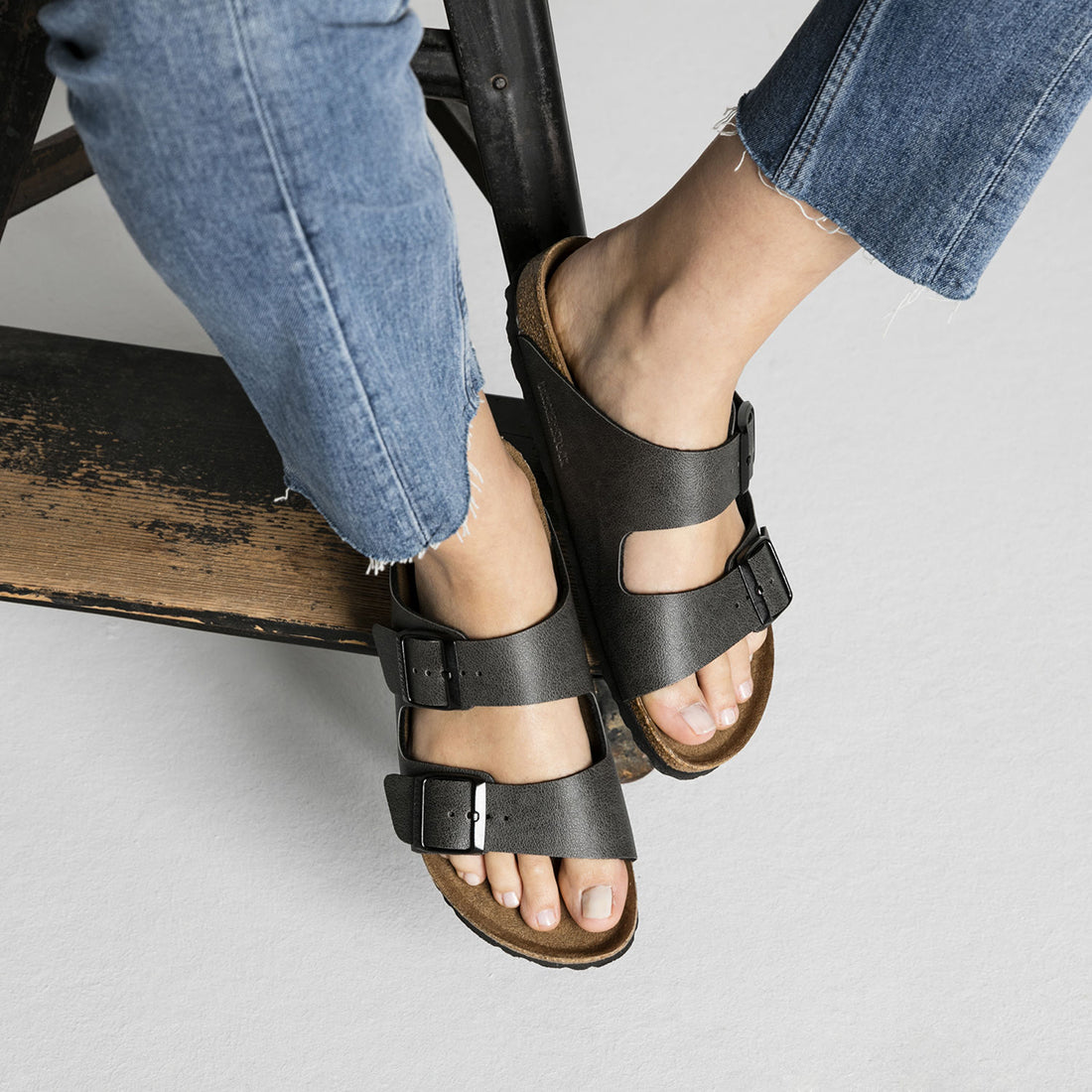 birkenstock arizona vegan sandals