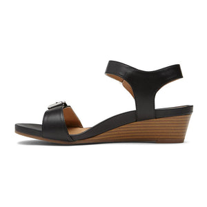 vionic port frances backstrap wedge