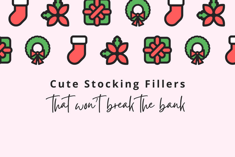 coral and ink cute stocking fillers that won't break the bank