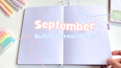 September bullet journal ideas