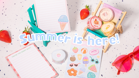 Coral & Ink's summer journal collection